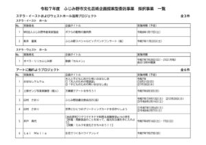 ③【R7】0602-1文化芸術企画提案型委託事業結果発表のサムネイル